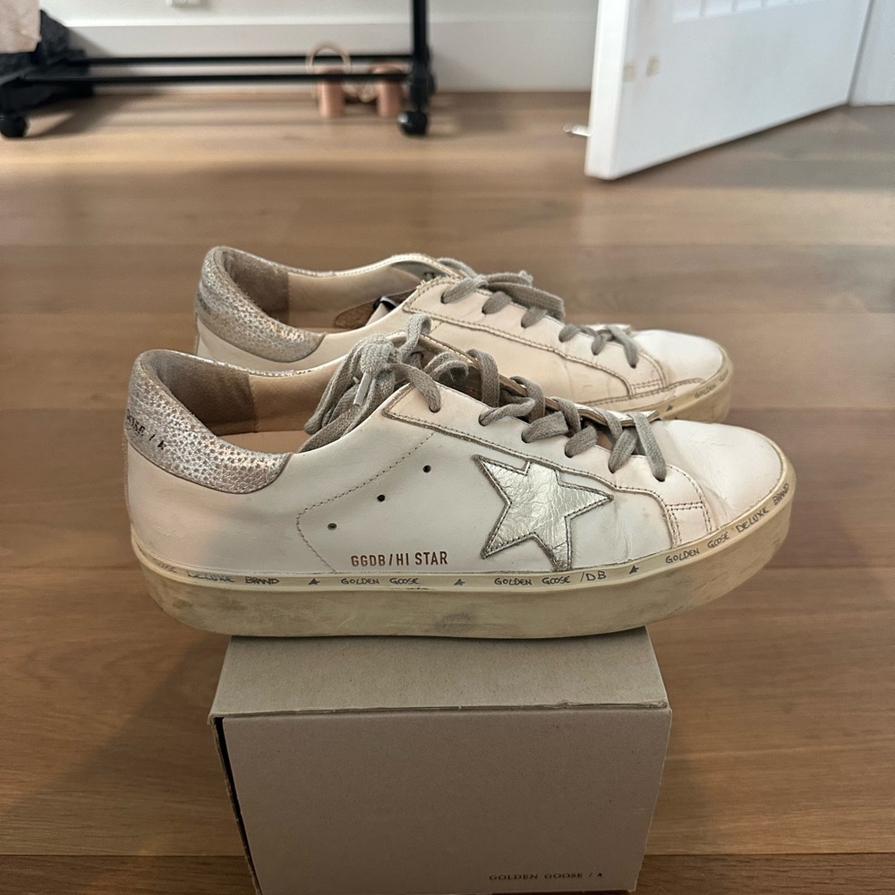 Golden Goose Hi-Star Platform Sneaker
